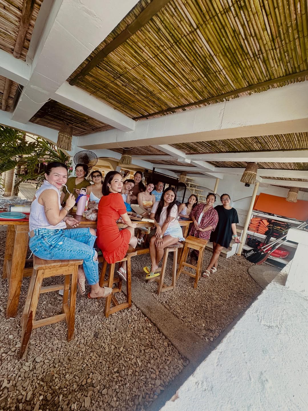 Pool gathering and celebrations at The Lanai