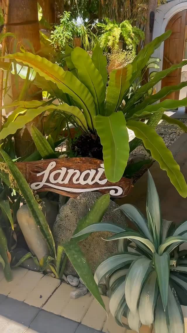 Garden entrance at The Lanai